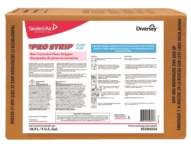 PRO STRIP PURE FLOOR STRIP NON-CORROSIVE 5GL